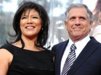 Juliechenout1 President & CEO, CBS Corp Les Moonves (R) and wife TV personality Julie Chen arrive at the premiere of CBS Films' 'The Back-up Plan' held at the Regency Village Theatre on April 21, 2010 in Westwood, California. (Photo by Frazer Harrison/Getty Images)