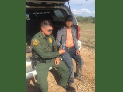 Laredo Sector agents rescue previously deported migrant. (Photo: U.S. Border Patrol/Laredo Sector)
