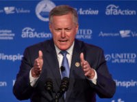 Mark-Meadows-2018-Values-Voter-Summit-ap Rep. Mark Meadows, R-N.C., speaks at the 2018 Values Voter Summit in Washington, Saturday, Sept. 22, 2018. (AP Photo/Susan Walsh)