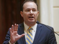 In this Feb. 22, 2018, file photo, Sen. Mike Lee, R-Utah, speaks on the Senate Floor at the Utah state Capitol in Salt Lake City. President Donald Trump's list of candidates for the Supreme Court, posted on White House website in November 2017 includes Lee. (AP Photo/Rick Bowmer, File)