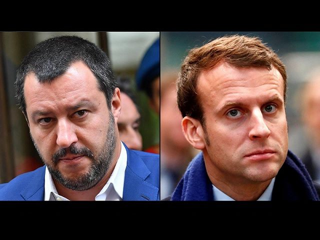 Salvini and Macron