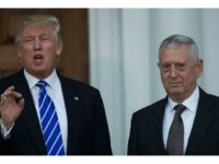 Trump, Mattis President-elect Donald Trump with retired Gen. James Mattis following their meeting at Trump International