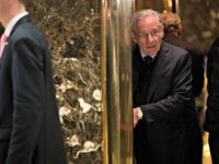 Woodward NEW YORK, NY - JANUARY 3: Journalist Bob Woodward arrives at Trump Tower, January 3, 2017 in New York City. President-elect Donald Trump and his transition team are in the process of filling cabinet and other high level positions for the new administration.