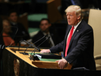donald trump UN President Donald Trump addresses the 73rd United Nations (U.N.) General Assembly on September 25, 2018 in New York City. The United Nations General Assembly, or UNGA, is expected to attract 84 heads of state and 44 heads of government in New York City for a week of speeches, talks and …