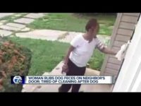 DETROIT, Mich. (WXYZ) - A Detroit woman came home on Saturday to dog feces rubbed all over her door. DETROIT, Mich. (WXYZ) - A Detroit woman came home on Saturday to dog feces rubbed all over her door.
