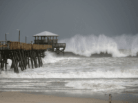 Watch: Heavy Winds Lash Carolinas as Hurricane Florence Nears Landfall