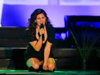 Lana del Rey performs during Lollapaloosa Sao Paulo 2018 at the Interlagos racetrack on March 25, 2018 in Sao Paulo, Brazil. (Photo by Alexandre Schneider/Getty Images)