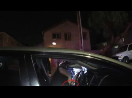 Several different angles show a police officer getting shot by a gang member who was then shot and killed during a traffic stop in in North Hills. WARNING: This video has not been edited and shows the shootings in their entirety. Viewer discretion is advised. (Published Monday, Sept. 10, 2018)