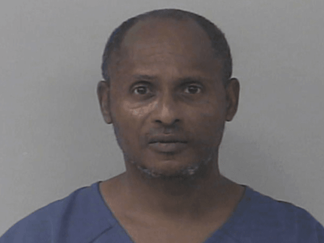 A Florida father was arrested after of driving his teen son to a local park so that he cou