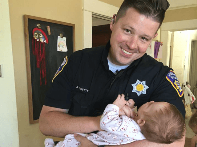 Not long ago, while Ofc. Whitten was working he met a pregnant woman needing help. She did