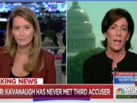 Wednesday on MSNBC's "Live," host Katy Tur questioned Brett Kavanaugh‘s …