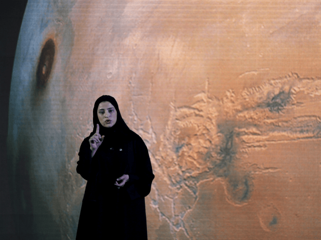 Sarah Amiri, Deputy Project Manager of a planned United Arab Emirates Mars mission talks a