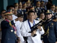 Philippine President Rodrigo Duterte is eyeing Israeli military hardware Philippine President Rodrigo Duterte is eyeing Israeli military hardware