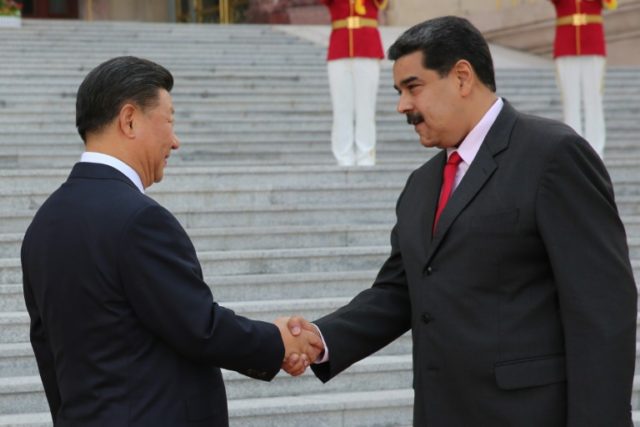 Maduro says oil finance commitments won from China
