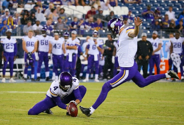 Vikings kicker booted over missed field goals Breitbart