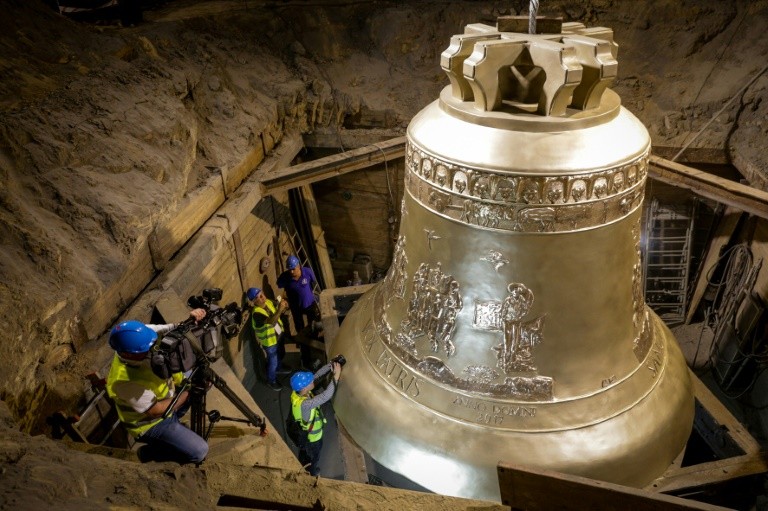 One of world's largest bells unveiled in Poland Breitbart