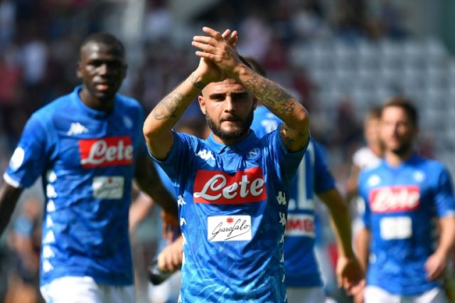 Insigne double as Napoli join Juventus on top of Serie A