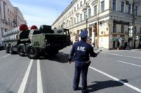 Moscow will send a new S-300 air defence missile system, pictured in St. Petersburg in 2014, to Syria to protect Russian troops
