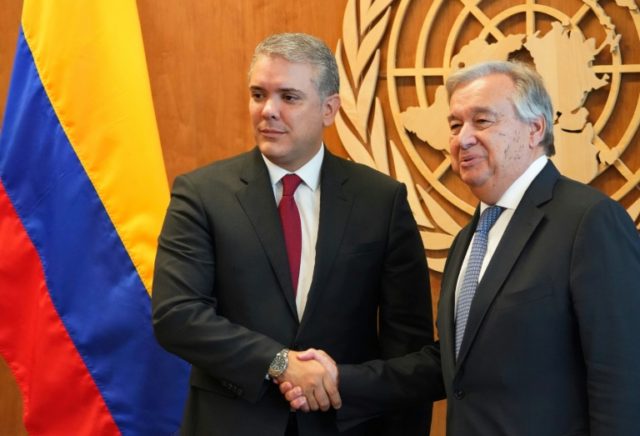 Colombian leader urges diplomatic isolation of Venezuela