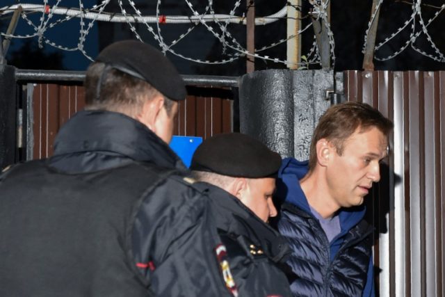 Kremlic critic Navalny detained again, faces jail time