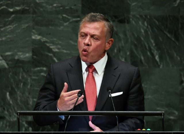 Jordan's King Abdullah II makes a plea for aid for Palestinian refugees in a speech at the UN General Assembly