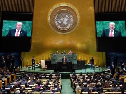 Trump brings rare laughter to august UN summit