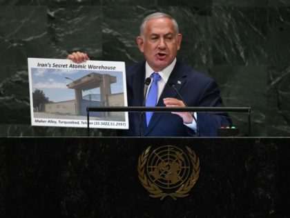Israel PM lashes Iran, claims secret atomic warehouse