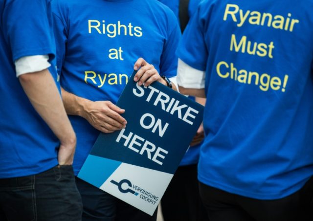 Ryanair cancels flights as strike hits Europe