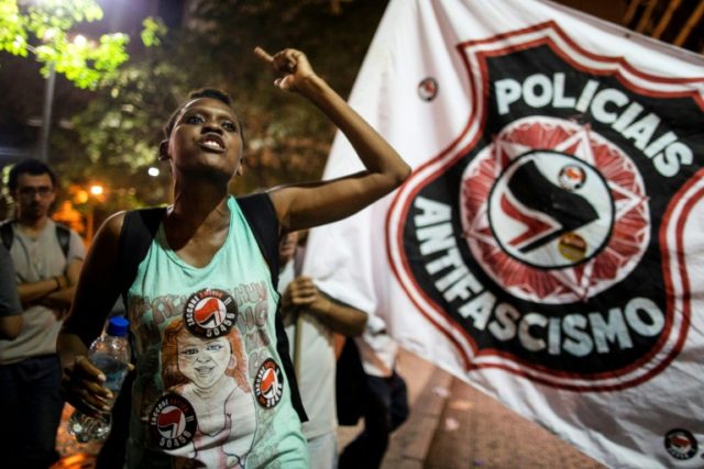 Brazilian women rally in force against presidential frontrunner Bolsonaro