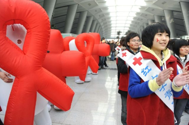 China HIV/AIDS cases surge by 14%