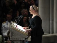 Meghan McCain Uses Father's Eulogy to Take Pot-Shots at Trump