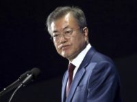 South Korea Koreas Summit Moon Jae in South Korean President Moon Jae in listens to a question during a press conference after returning from North Korea at the main press center in Seoul, South Korea, Thursday, Sept. 20, 2018. The leaders of the rival Koreas took to the road for the final day of their summit Thursday, standing on the peak of a beautiful volcano considered sacred in the North and a centerpiece of propaganda used to legitimize the Kim family's rule, their hands clasped and raised in a pose of triumph. Their trip to the mountain on the North Korean Chinese border, and the striking photo op that will resonate in both Koreas, followed a day of wide ranging agreements they trumpeted as a major step toward peace.(AP Photo/Ahn Young joon) Moon Jae-in