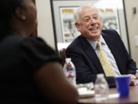 Election 2018 Senate Tennessee Bredesen Phil Bredesen, Lucie Silvas In this Sept. 19, 2018, photo, former Tennessee Democratic Gov. Phil Bredesen takes part in a roundtable discussion in Nashville, Tenn. Bredesen is a Democrat. But he'd rather you not mention that. So far his strategy of trying to maintain "independence from all of the national Democratic stuff" is working for the two term Tennessee governor now running for Senate.(AP Photo/Mark Humphrey) Phil Bredesen, Lucie Silvas