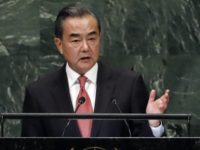 China's Foreign Minister Wang Yi addresses the 73rd session of the United Nations General Assembly, at U.N. headquarters, Friday, Sept. 28, 2018. (AP Photo/Richard Drew) Wang Yi