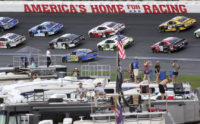 The Latest: 1st NASCAR playoff race on roval underway