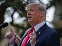 Donald Trump President Donald Trump speaks during a news conference on trade between the United States, Canada, and Mexico, and the nomination of Brett Cavanaugh to the Supreme Court, in the Rose Garden of the White House, Monday, Oct. 1, 2018, in Washington. (AP Photo/Evan Vucci)