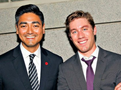 Aftab Pureval, left, is running against Rep. Steve Chabot in OH-01.