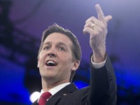 Ben-Sasse-trigger-finger-getty US Senator Ben Sasse, Republican of Nebraska, speaks during the annual Conservative Political Action Conference (CPAC) 2016 at National Harbor in Oxon Hill, Maryland, outside Washington, March 3, 2016. Republican activists, organizers and voters gather for the Conservative Political Action Conference at a critical moment for the Republican Party as …