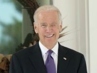US Vice President Joe Biden reacts as reporters shout questions asking if he has made a decision on whether to run for President as he awaits the arrival of the South Korean President for lunch at the Naval Observatory in Washington, DC, October 15, 2015. AFP PHOTO / SAUL LOEB …