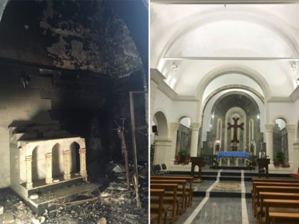 Church Before and After