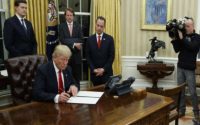 Donald-Trump-Oval-Office-Signs Trump Signs Healthcare Order