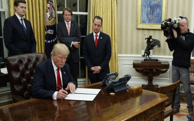 Trump Signs Healthcare Order