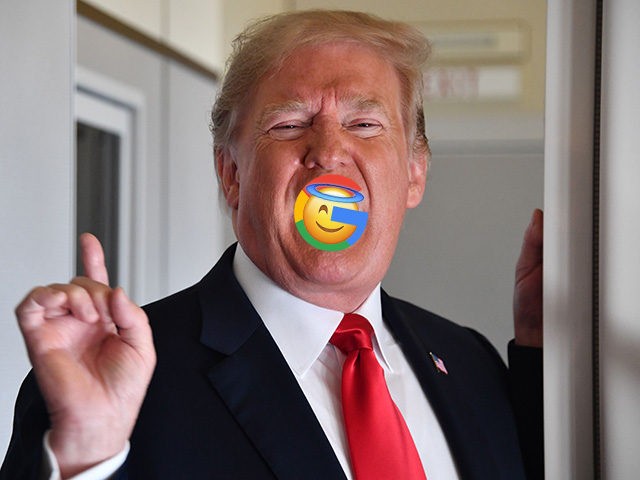 Donald Trump faces Google censorship