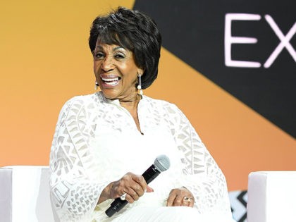 NEW ORLEANS, LA - JULY 06: Maxine Waters speaks onstage during the 2018 Essence Festival p