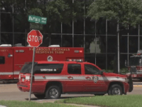 HAZMAT Crew at Cruz Campaign HQ in Houston