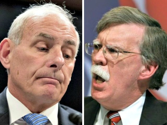 John Kelly, John Bolton Fight