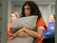 Laura Gómez, Taylor Schilling, and Shawna Hamic in Orange Is the New Black (2013)