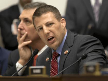 In this May 16, 2013 file photo, House Transportation and Infrastructure Full Committee member Rep. Markwayne Mullin, R-Okla. speaks on Capitol Hill in Washington. As Oklahoma Democrats look for traction in races against three incumbent Republican congressmen, the state Democratic Party chairman says he hasn’t even heard from one of …