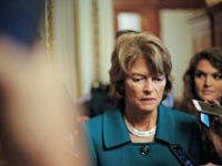 Murkowski File - In this Oct. 4, 2018 file photo, Sen. Lisa Murkowski, R-Alaska, pauses while speakings to members of the media after a vote to advance Brett Kavanaugh's nomination to the Supreme Court, on Capitol Hill. Alaska Republican party leaders plan to consider whether to reprimand Murkowski for opposing Kavanaugh's …