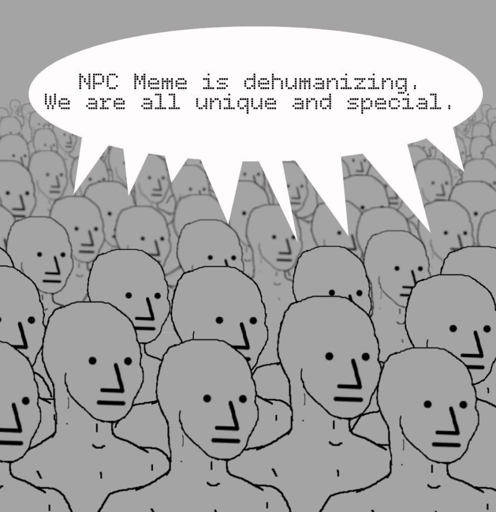  NPC Wojak NPC Che Guevara Funny Non Player Meme T